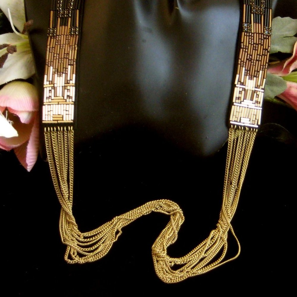 Stella and Dot Jasper Ombré Necklace NIB